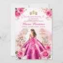 Pesquisar por princess quinceañera convites For her