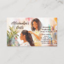 Pesquisar por cabelo afro cartao de visita Estilista