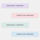 Pesquisar por da escola etiquetas Rótulo de nome