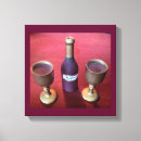 Pesquisar por garrafas impressão de canvas Vinho