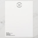 Pesquisar por seu logotipo papel timbrado Moderno