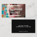 Pesquisar por patologista cartao de visita Terapia de fala