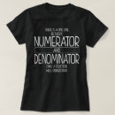 Pesquisar por piadas da matemática camisetas For her