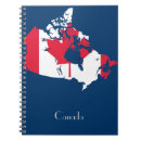 Pesquisar por bandeira canadá de cadernos de notas País