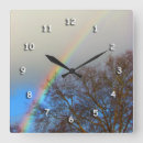 Pesquisar por árvore arco íris relogios de parede Céu