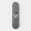 Pesquisar por corações coloridos skates Desenho animado