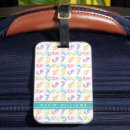 Pesquisar por rosa e turquesa bagagem tags For kids