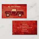 Pesquisar por truck cartao de visita Vermelho