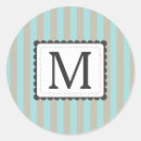 Pesquisar por listras azuis adesivos Monograma