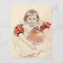 Pesquisar por carl larsson cartoes postais Menina