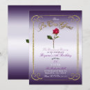 Pesquisar por vermelho e roxo convites Elegante