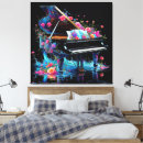 Pesquisar por instrumentos musicais impressão de canvas Música