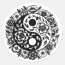 Pesquisar por yin yang adesivos Preto e branco