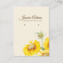 Pesquisar por girassol amarelo cartao de visita Aquarela