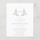 Pesquisar por um monograma da letra convites Crista