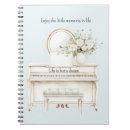 Pesquisar por o piano cadernos de notas For her
