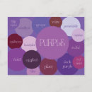 Pesquisar por cor violeta cartoes postais Púrpura
