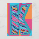 Pesquisar por monogram k cartoes postais Letra