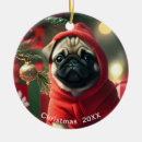 Pesquisar por pug natal ornamentos Fofo