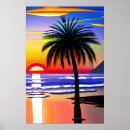 Pesquisar por silhueta pôsteres Tropicais