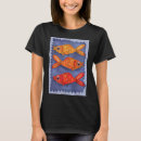 Pesquisar por três peixes camisetas Laranja