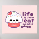 Pesquisar por cupcake kawaii pôsteres Fofo