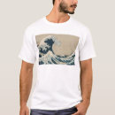 Pesquisar por a grande onda camisetas Katsushika