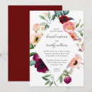 Pesquisar por floral do casamento convites Moderno