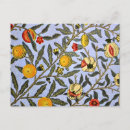 Pesquisar por design fruta cartoes postais William morris