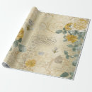 Pesquisar por ouro amarelo papel de presente For her