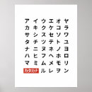 Pesquisar por katakana pôsteres Hiragana