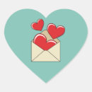 Pesquisar por coração com carta de amor adesivos Namorados