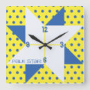 Pesquisar por bolinhas amarelas relogios de parede Azul