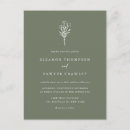 Pesquisar por floral verde casamento convites Para