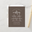 Pesquisar por marrom casamento convites De