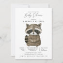 Pesquisar por raccoon convites Aquarela