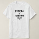 Pesquisar por ignorantes camisetas Ignorância