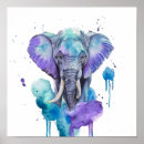 Pesquisar por elefantes coloridos pósteres pôsteres Elefante colorido