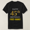 Pesquisar por 45 anos velho camisetas 45th aniversário