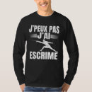 Pesquisar por escrime camisetas Peux