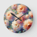 Pesquisar por design floral relogios de parede Floração