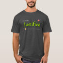 Pesquisar por justificado camisetas Cristão
