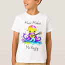 Pesquisar por desenhos animados do polvo camisetas Kawaii