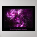 Pesquisar por nebulosa pôsteres Roxo