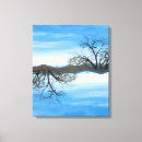 Pesquisar por azul a de impressão de canvas Lago