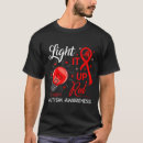 Pesquisar por fita do autismo camisetas Síndrome de asperger