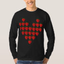 Pesquisar por eu amo fruta camisetas Coração