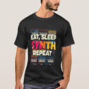 Pesquisar por synth camisetas Músico