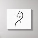 Pesquisar por arte abstrata gato impressão de canvas Gatos