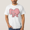 Pesquisar por elefante rosa camisetas Ilustração